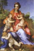 Andrea del Sarto charity oil painting